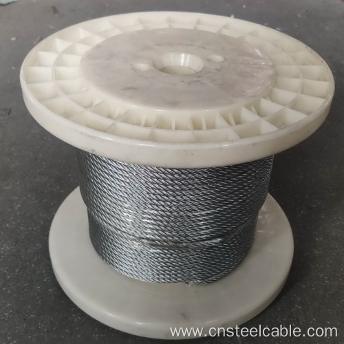 7x19 Dia.3mm Galvanized steel cable